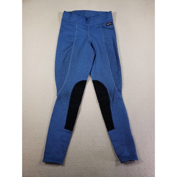 Kerrits Legging Women XS Blue Pull On Outdoor Running & Jogging Breeches Legging - Picture 1 of 10